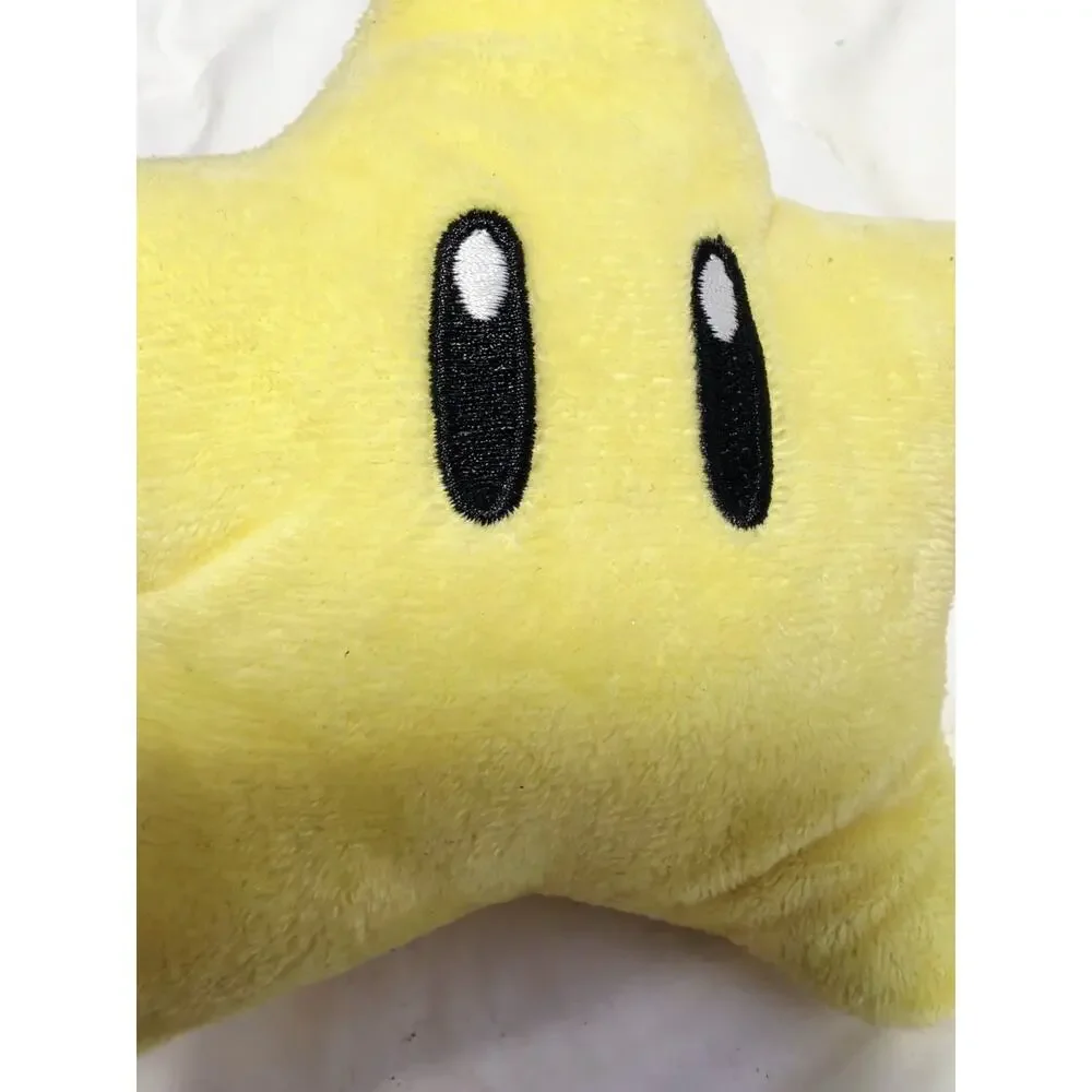 Mario Bros. Yoshi Black Plush Star Nintendo Set Of 2 Limited Edition Hanging Dec